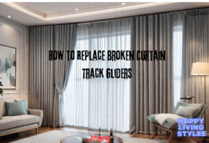 How to Replace Broken Curtain Track Gliders